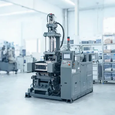 vertical injection molding machine