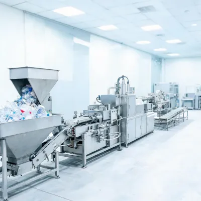 waste plastic recycling line